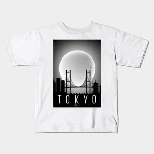 Tokyo Poster Design Kids T-Shirt